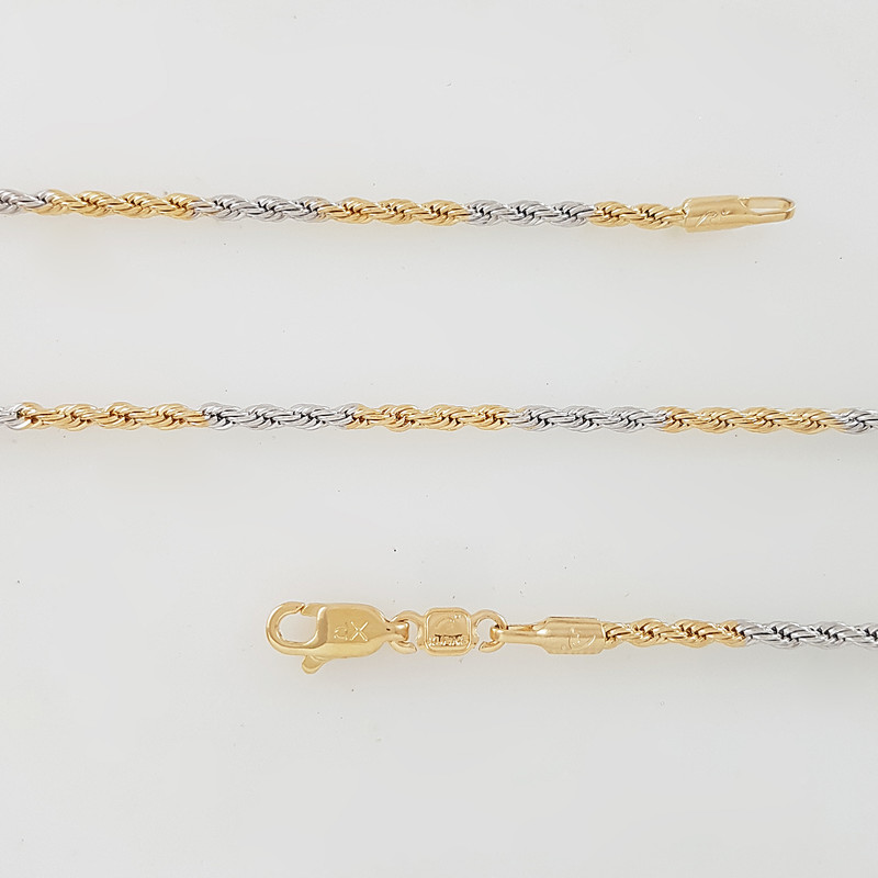 زنجیر زنانه ژوپینگ مدل طنابی کد 45 زنجیر زنانه ژوپینگ مدل طنابی کد 45