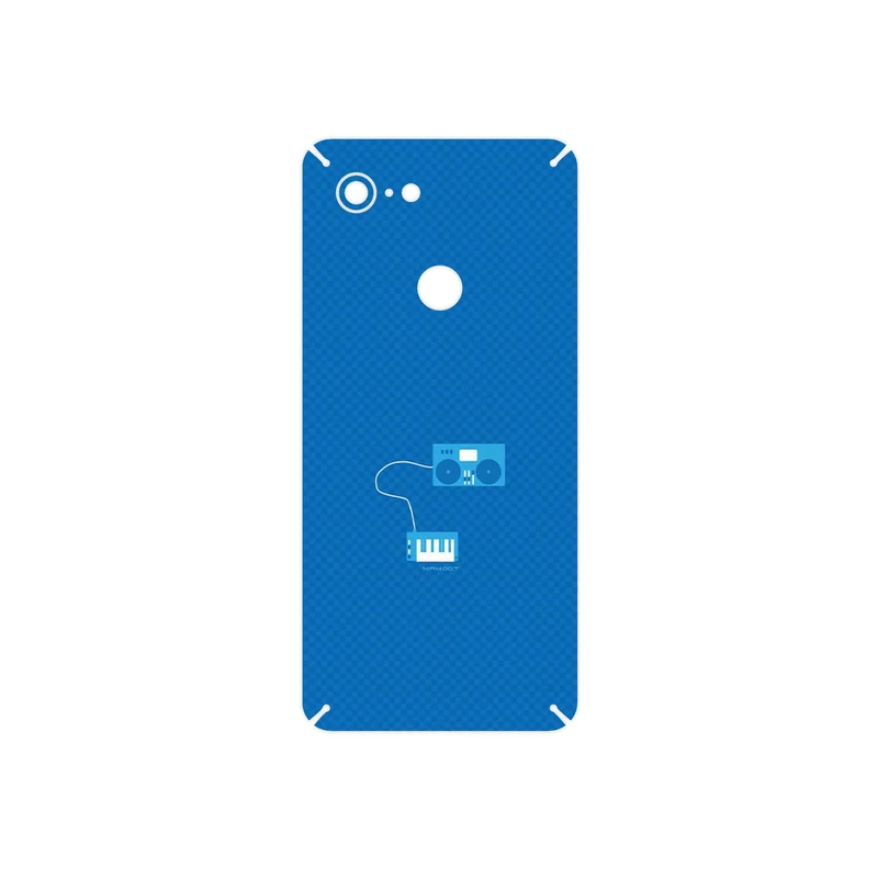 برچسب پوششی ماهوت مدل Minimal DJ Icon مناسب برای گوشی موبایل گوگل Pixel 3