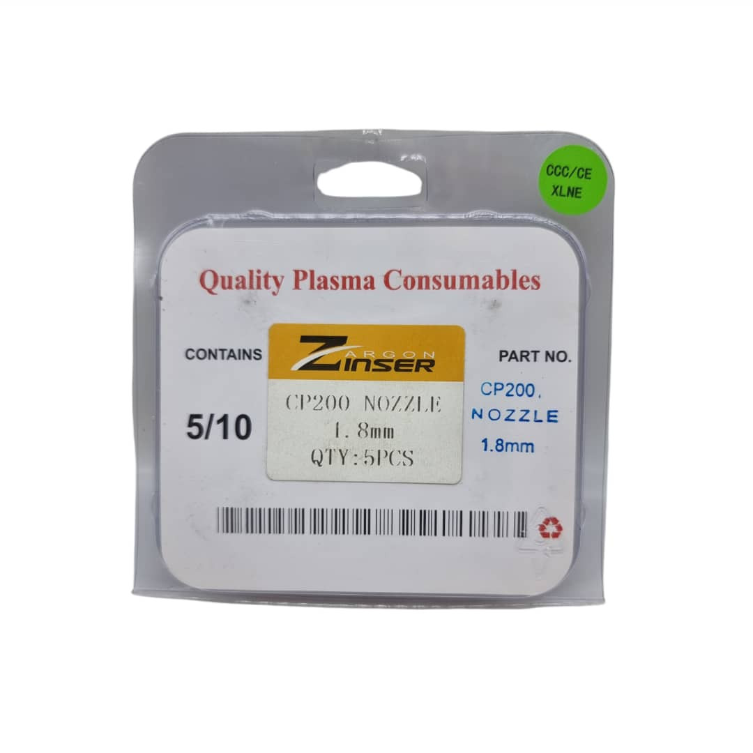 نازل پلاسما مدل CP200 سایز 1.8 بسته 5 عددی