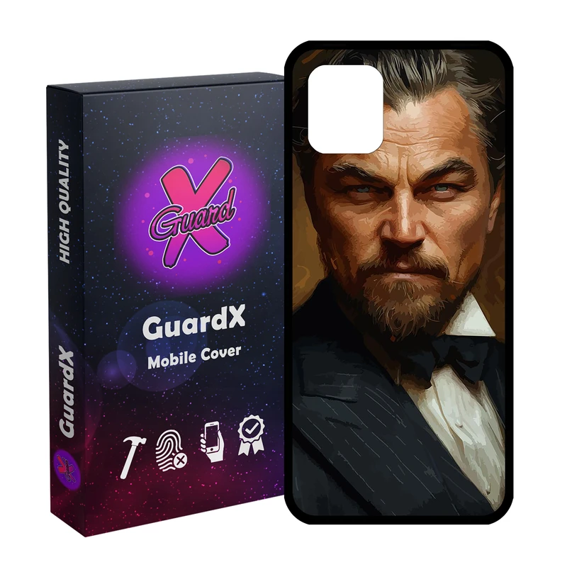 کاور گارد ایکس طرح دیکاپریو مدل Glass10757 مناسب برای گوشی موبایل سامسونگ Galaxy Note 10 Lite / A81