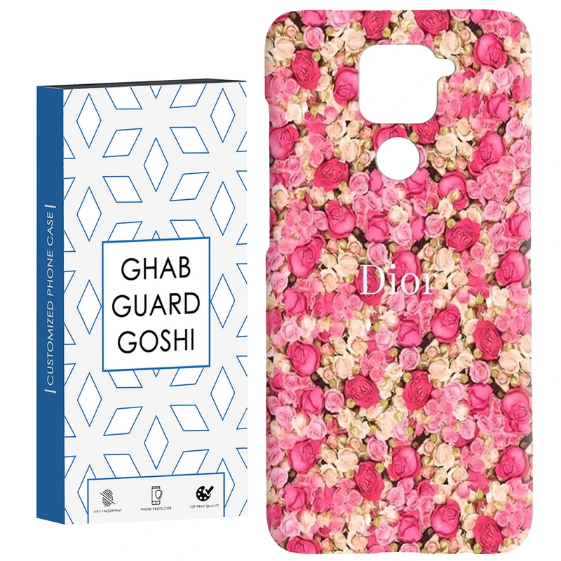 کاور قاب گارد گوشی طرح گل کد Dimo-513 مناسب برای گوشی موبایل شیائومی Redmi Note 9 