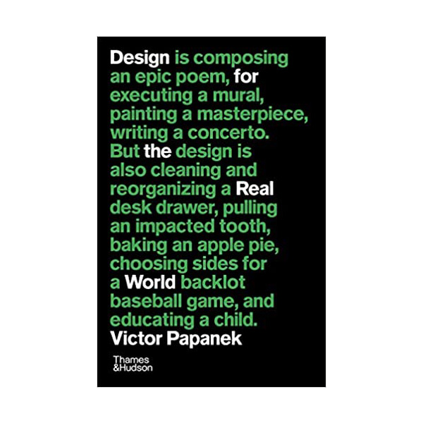 کتاب  Design for the Real World اثر  Victor Papanek نشر Thames & Hudson