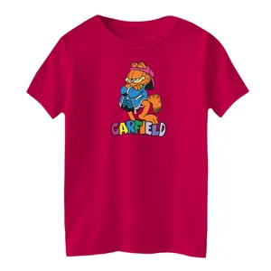 تی شرت آستین کوتاه بچگانه مدل گارفیلد کد 05