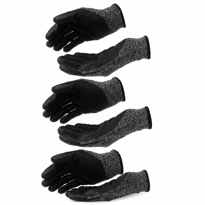 دستکش انگشتی مدل عمومی کف وینیل بسته  3 عددی