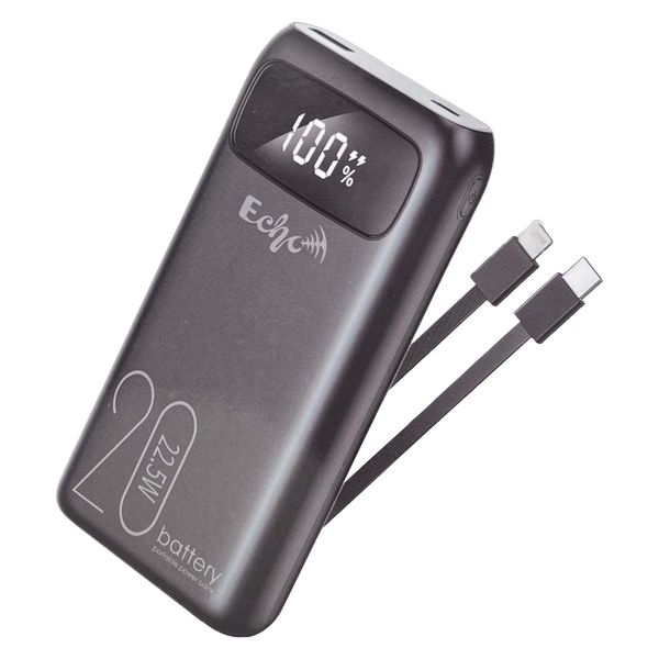 پاوربانک 22.5 وات اکو مدل E20000 ظرفیت 20000 میلی آمپر