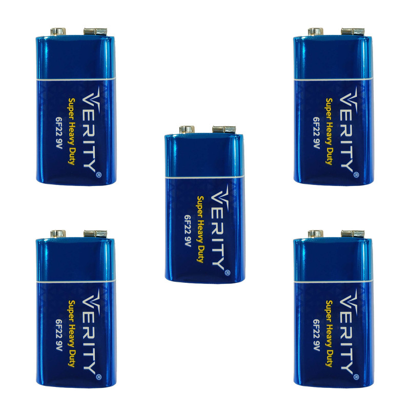 باتری کتابی وریتی مدل Super Heavy Duty بسته پنج عددی