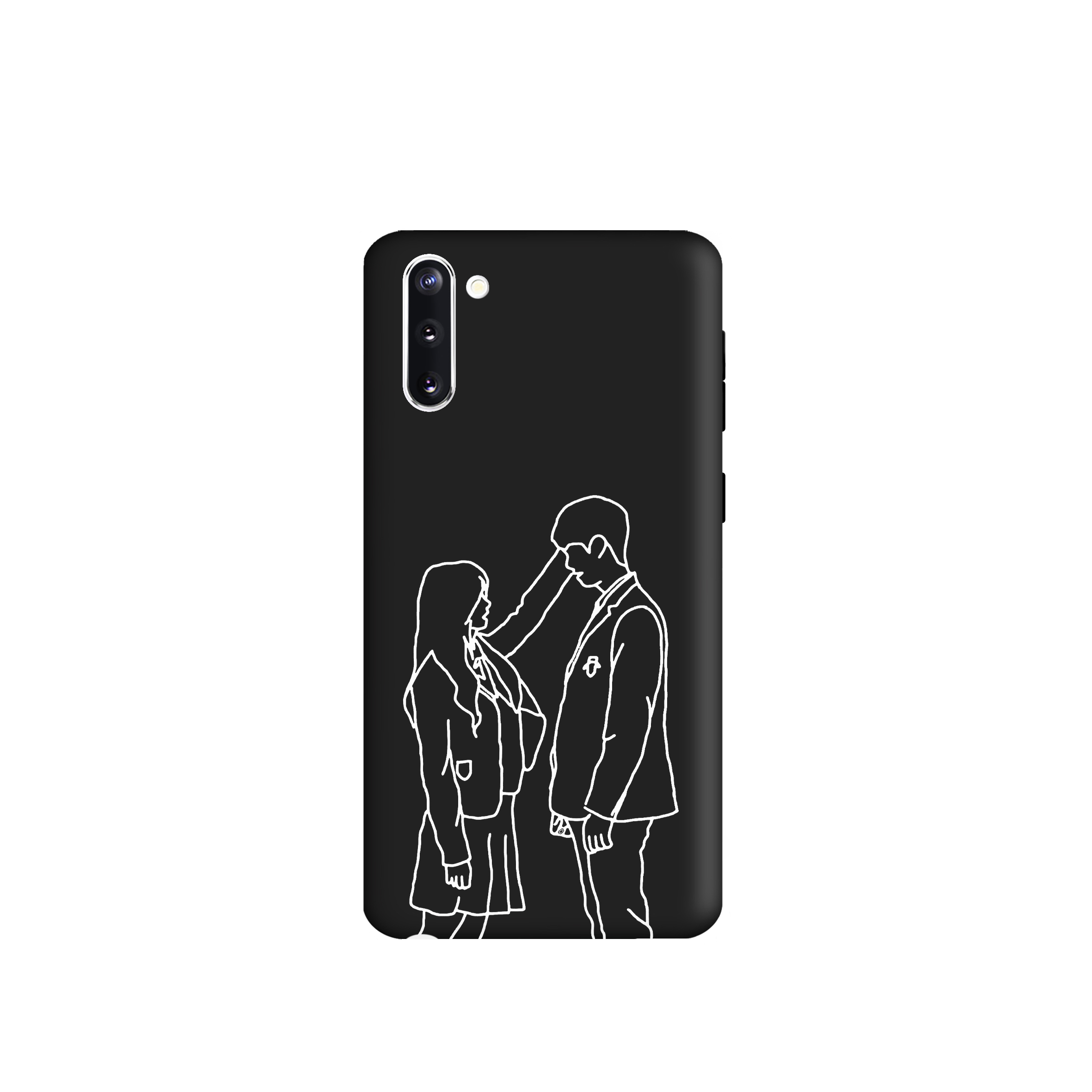 کاور طرح  عاشقانه مینیمال کد y4819 مناسب برای گوشی موبایل سامسونگ Galaxy  Note 10