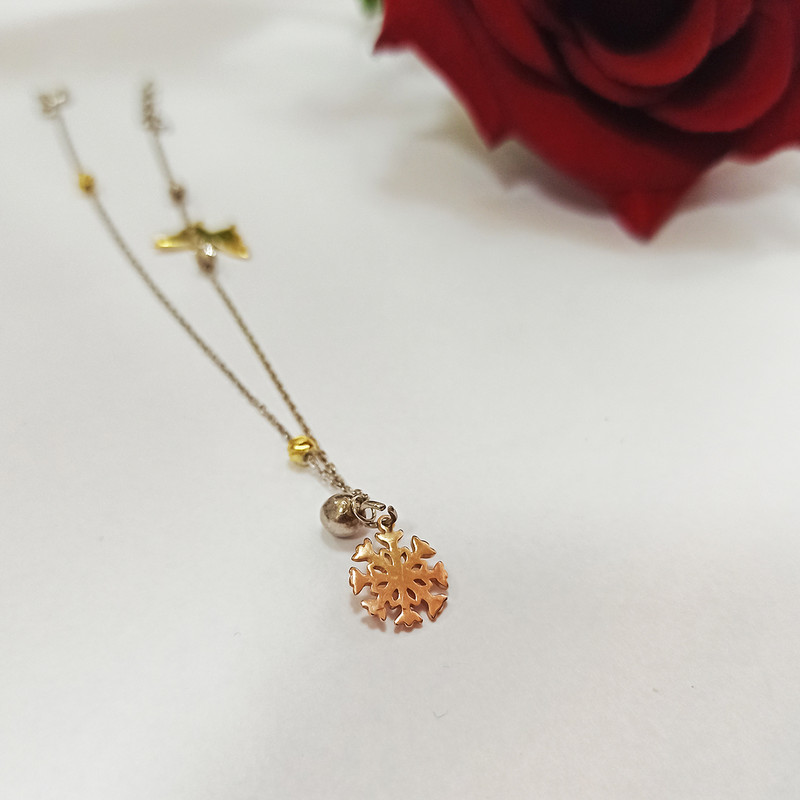 پابند نقره زنانه سلین کالا مدل پروانه ce-As2