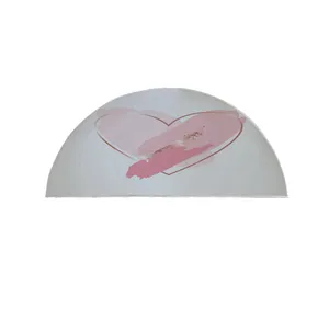 پادری مدل نیم دایره طرح قلب کد 8586 سایز 90×45 سانتی متر