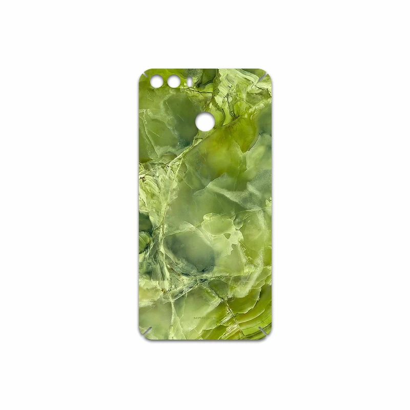 برچسب پوششی ماهوت مدل Green Crystal Marble مناسب برای گوشی موبایل جی ال ایکس Sepehr