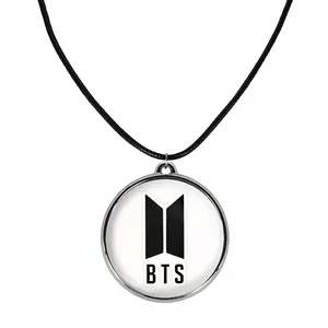 گردنبند خندالو مدل گروه بی تی اس BTS کد 10031001