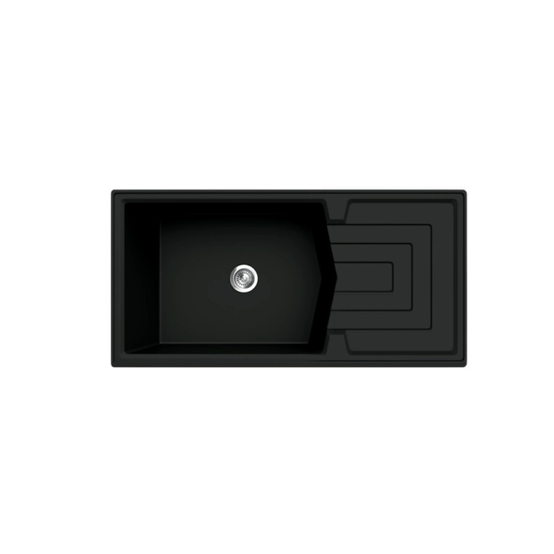 سینک ظرفشویی گرانیت مدل آمونیت 122 توکار سینک ظرفشویی گرانیت مدل آمونیت 122 توکار