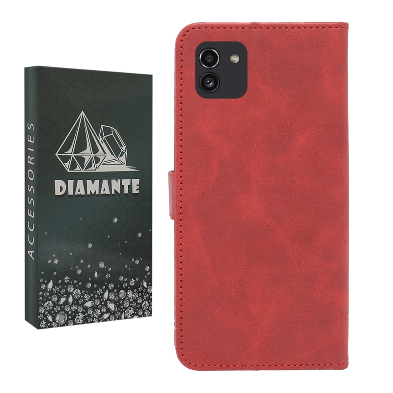 کیف کلاسوری دیامانته مدل Bersa Bk مناسب برای گوشی موبایل سامسونگ Galaxy A03
