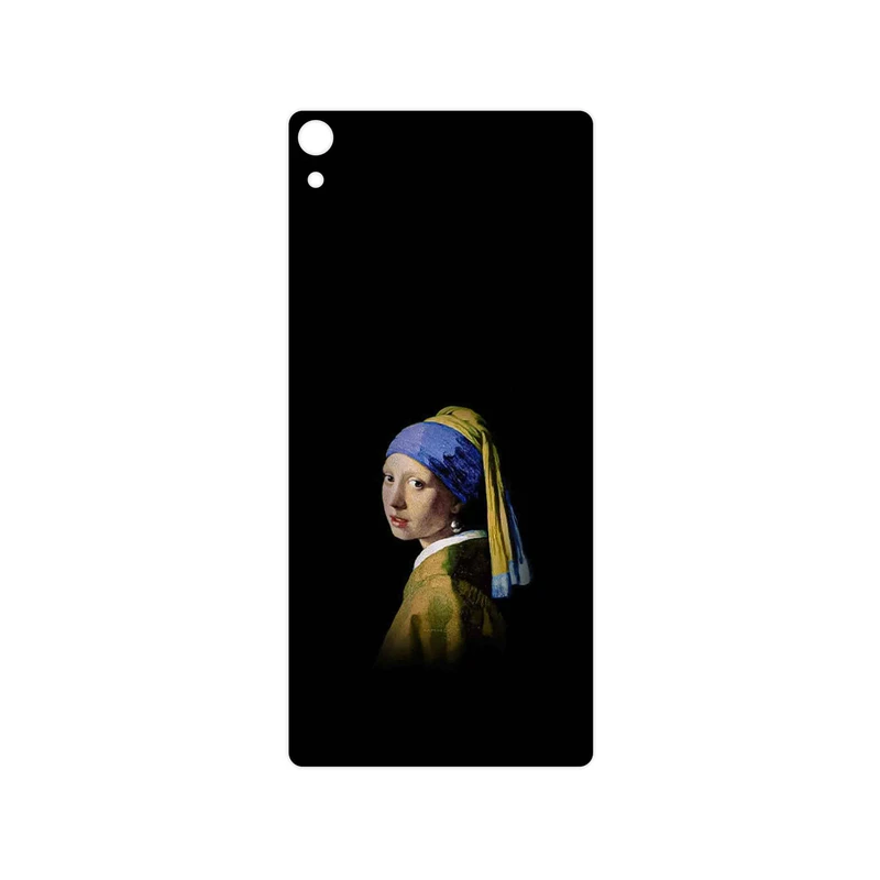 برچسب پوششی ماهوت مدل Girl with a Pearl Earring of Vermeer مناسب برای گوشی موبایل سونی Xperia XA Ultra