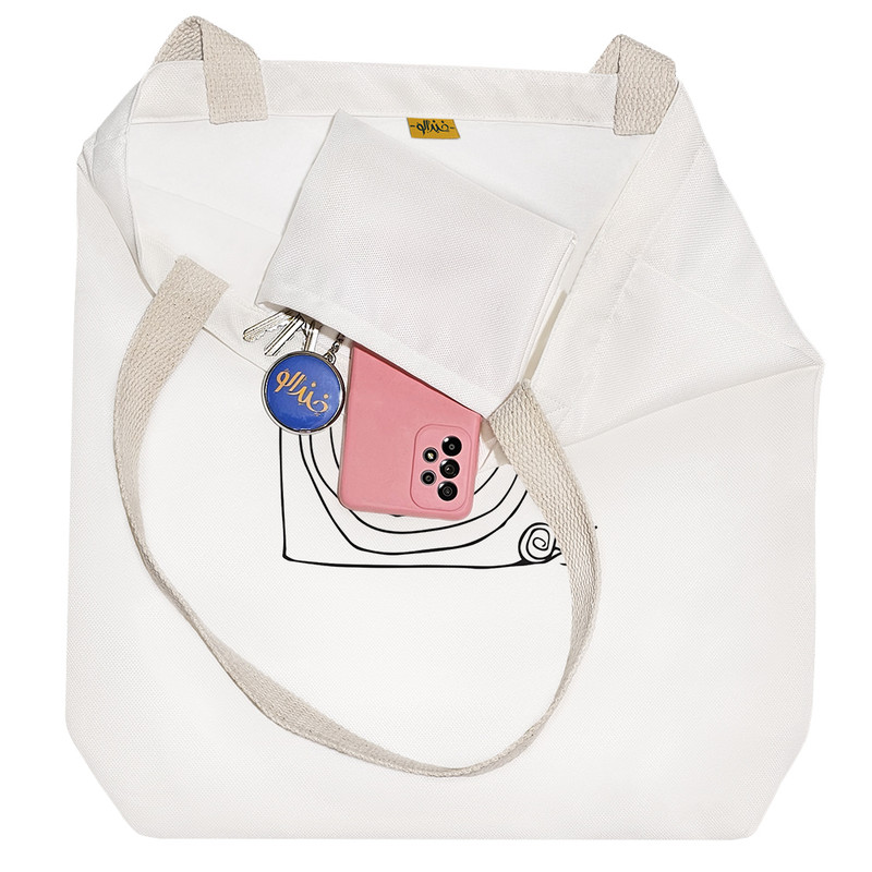 ساک خرید خندالو مدل حلزون پیچ کد 7627