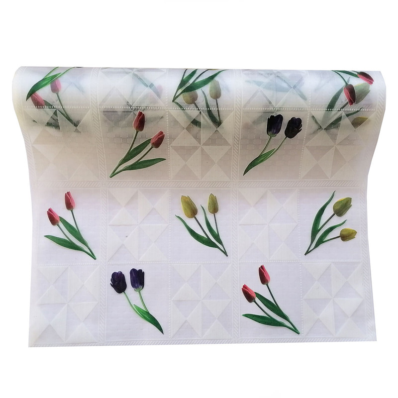 روکش داخل کابینت طرح گل لاله کد la54
