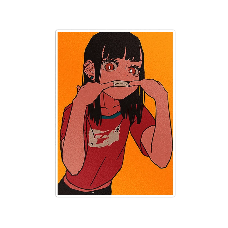 استیکر لپ تاپ ماسا دیزاین طرح ANIME مدل STKA00150