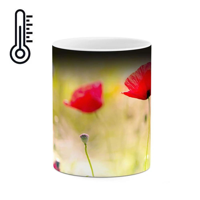 ماگ حرارتی کاکتی مدل گل کد mgh12131