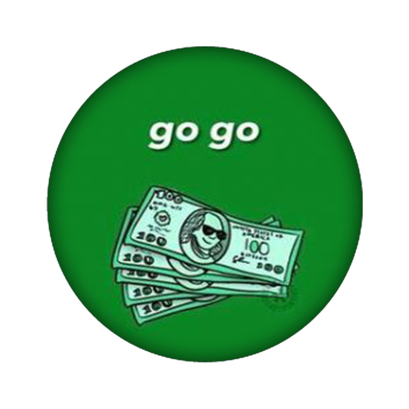 استیکر تزئینی موبایل مدل پول کد 4017