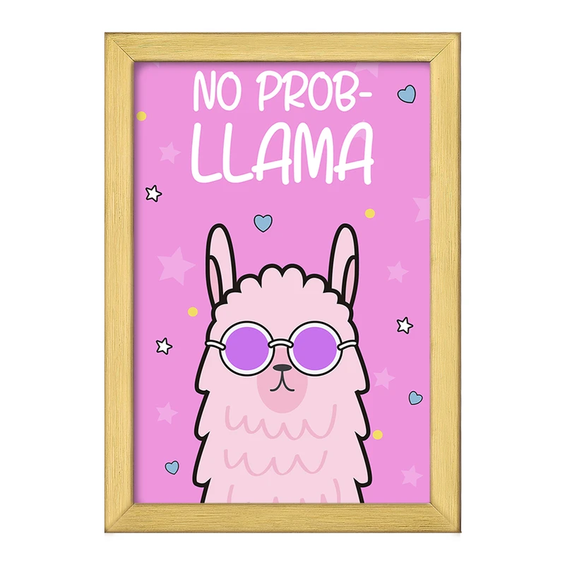 تابلو خندالو طرح لاما کد 29563