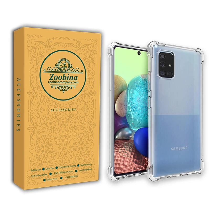 کاور زوبینا مدل COLORLESS مناسب برای گوشی موبایل سامسونگ Galaxy A71