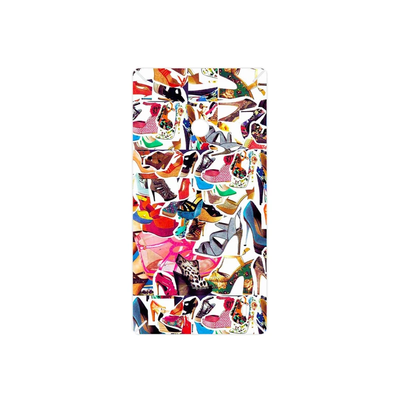 برچسب پوششی ماهوت مدل Collage of High heel Shoes مناسب برای گوشی موبایل نوکیا Lumia 520