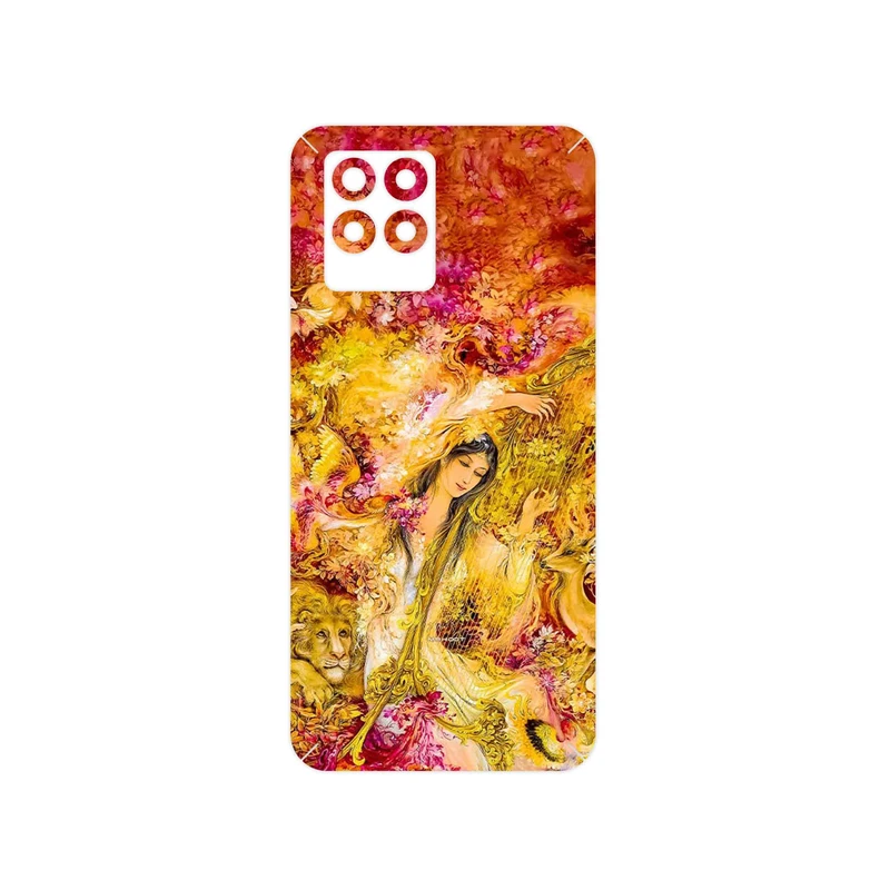برچسب پوششی ماهوت مدل Persian miniature 1 مناسب برای گوشی موبایل ریلمی 8 Pro