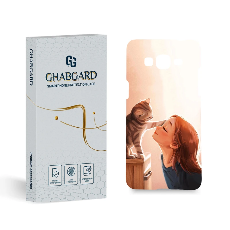 کاور قاب گارد مدل دخترانه مناسب برای گوشی موبایل سامسونگ Galaxy J2 Prime / Grand Prime