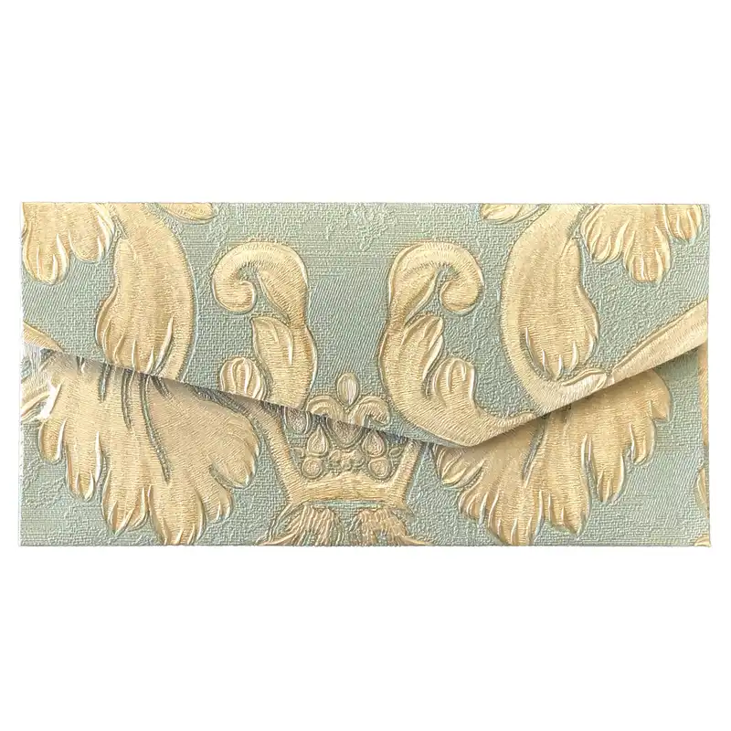 پاکت پول مدل کاغذ دیواری طرح برجسته کد 012 بسته 12 عددی