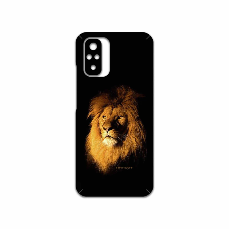 برچسب پوششی ماهوت مدل Lion مناسب برای گوشی موبایل شیائومی Redmi Note 10s
