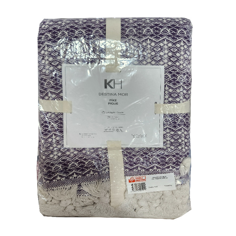 روتختی دو نفره کاراجا هوم مدل Destina Mor Pike C.K سایز 230x200 سانتی‌متر