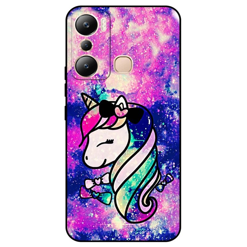 کاور مگافون طرح اسب شاخدار مدل 8226 مناسب برای گوشی موبایل اینفینیکس Hot 20i