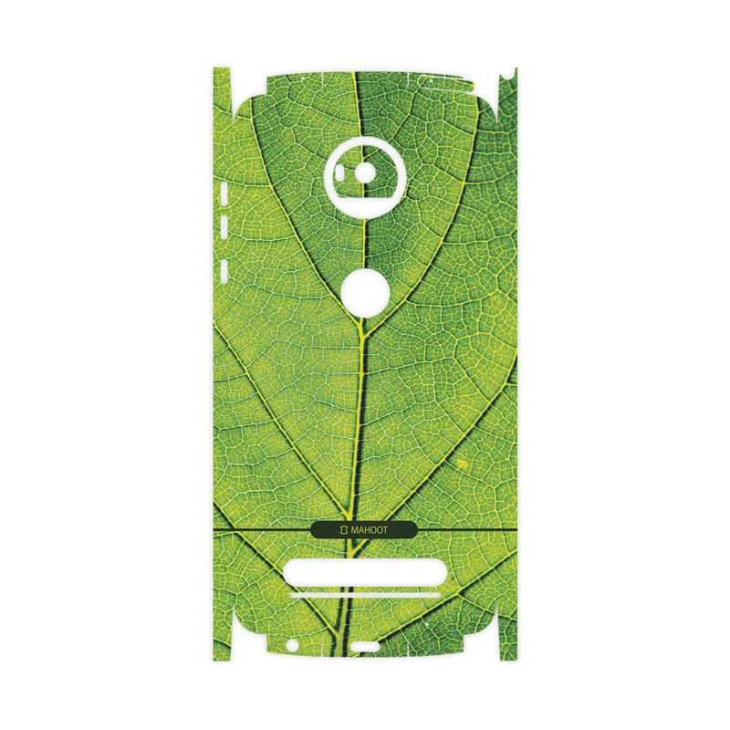 برچسب پوششی ماهوت مدل Leaf-Texture-FullSkin مناسب برای گوشی موبایل موتورولا Moto Z2 Play