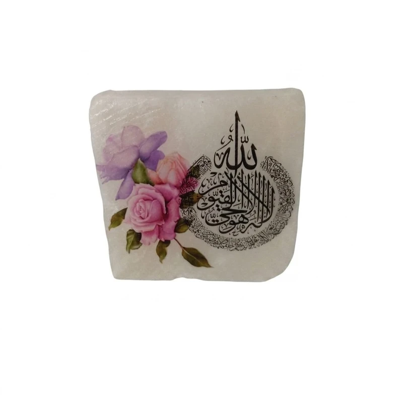 سنگ نمک دکوری مدل مربعی کد ۶۴