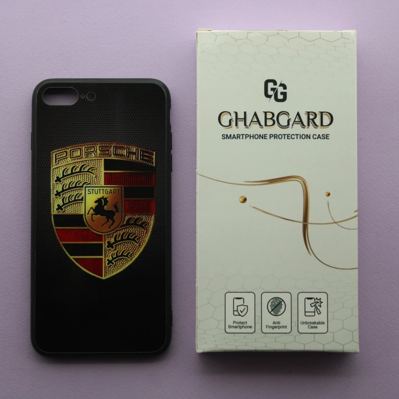 کاور قاب گارد مدل پشت شیشه ای پسرانه مناسب برای گوشی موبایل اپل iPhone 7 plus / 8 plus