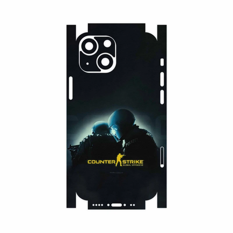 برچسب پوششی ماهوت مدل Counter-Strike-FullSkin مناسب برای گوشی موبایل اپل iPhone 13 Mini