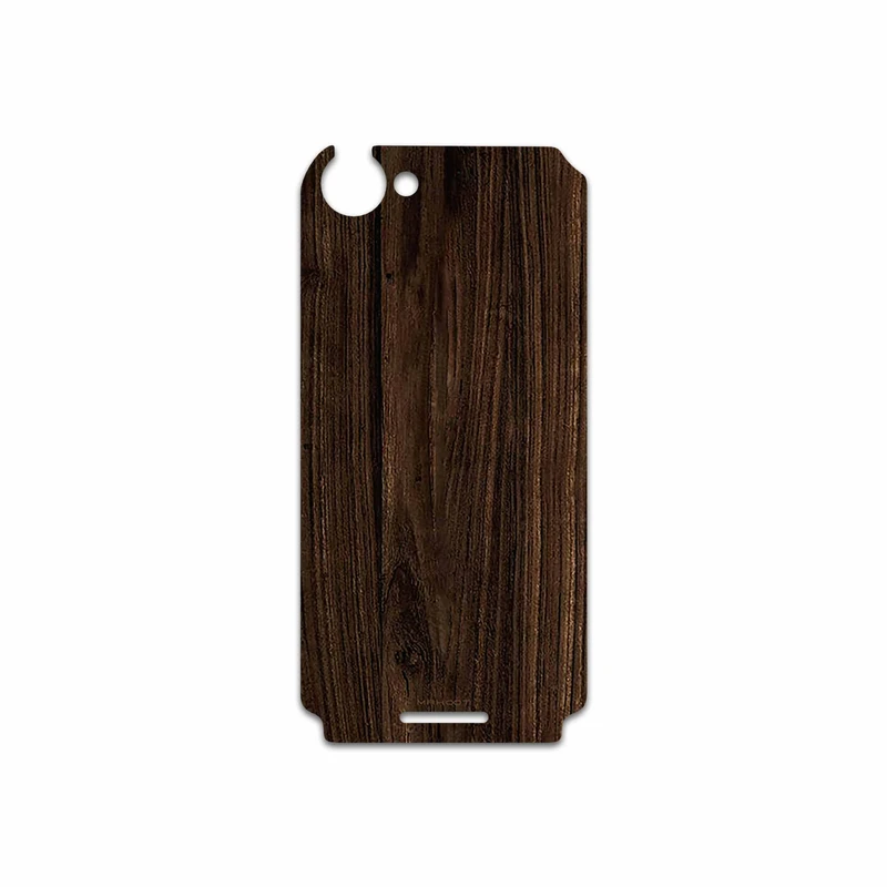 برچسب پوششی ماهوت مدل Dark Walnut Wood مناسب برای گوشی موبایل سونی Xperia L