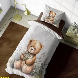 سرویس خواب تک نفره 4 تکه مدل دخترانه ۱۲۰ کد ۱۱۸۴