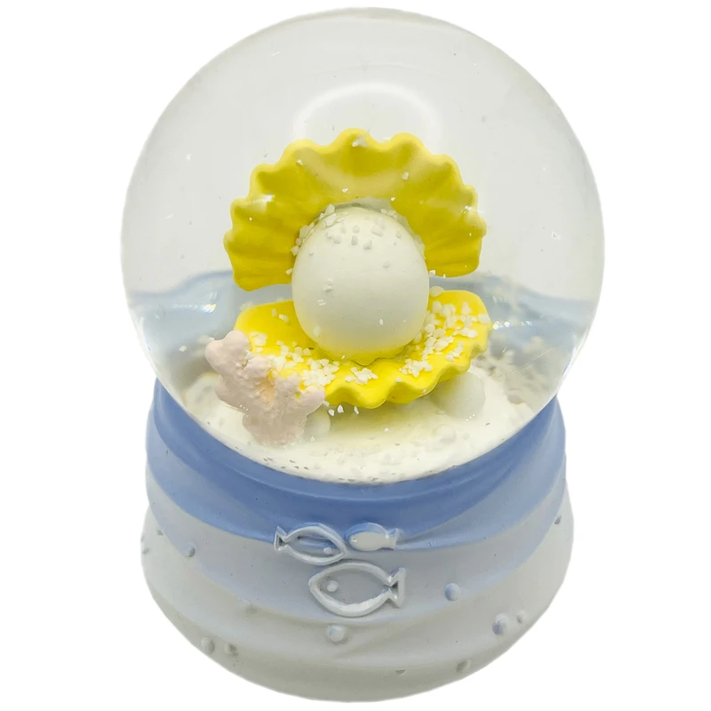 گوی چراغ‌دار مدل حیوانات دریایی طرح صدف کد A6796