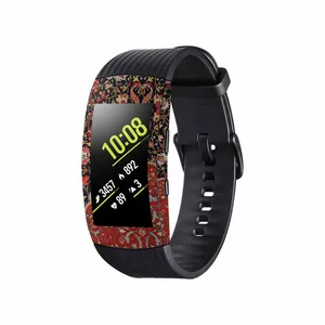 برچسب ماهوت طرح Iran-Carpet6 مناسب برای ساعت هوشمند سامسونگ Galaxy Gear Fit 2 Pro