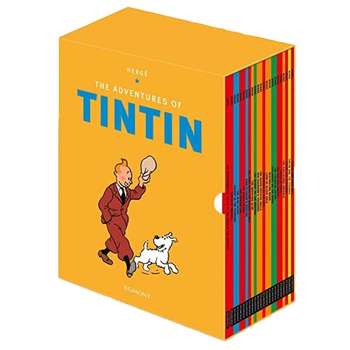 کتاب The Adventures Of Tintin اثر Herge نشر Egmont بیست و سه جلدی