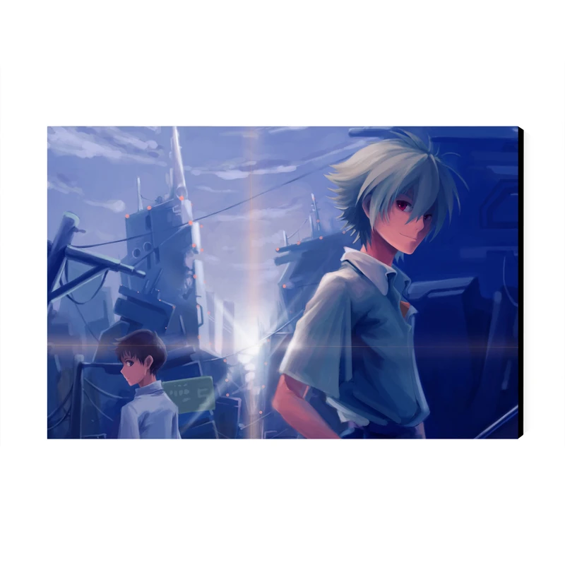 تابلو شاسی عرش مدل انیمه نئون جنسیس اونگلیون کد As1573