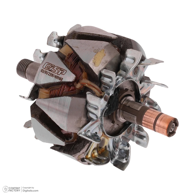 عکس شماره 4 : آرمیچر دینام جی ای اس پی کد 409160 مناسب برای پراید و تیبا یورو 4