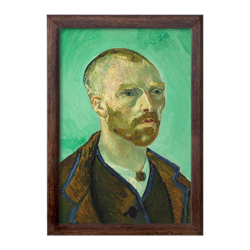 تابلو خندالو طرح سلف پرتره ونسان ونگوگ کد 25448