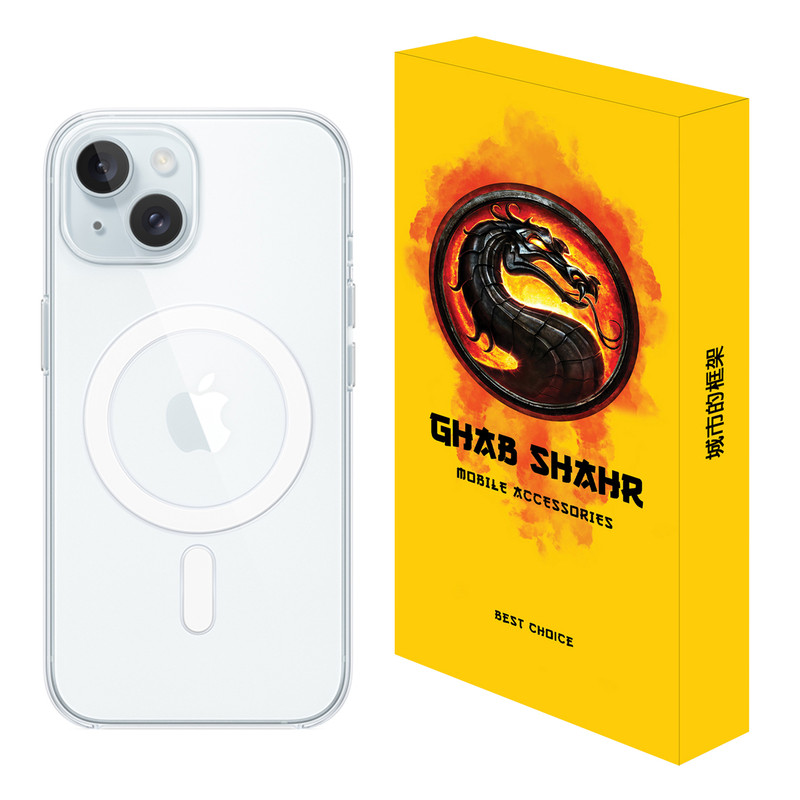 کاور قاب شهر مدل MGSAFE مناسب برای گوشی موبایل اپل iPhone 15 