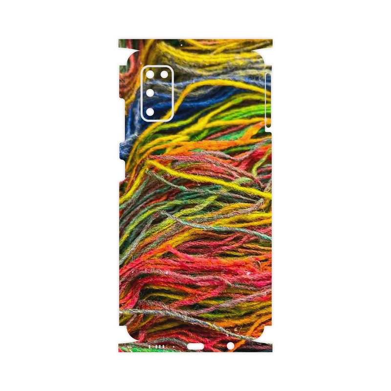 برچسب پوششی ماهوت مدل Fabric Texture 9-FullSkin مناسب برای گوشی موبایل سامسونگ Galaxy A41