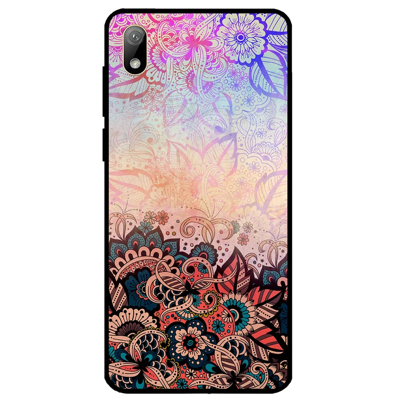 کاور مگافون طرح بته جقه  مدل 7727 مناسب برای گوشی موبایل هوآوی Y5 2019