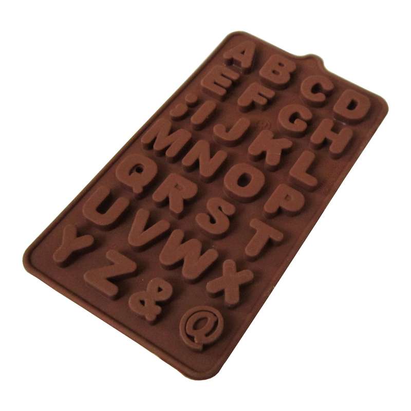قالب شکلات مدل حروف انگليسي فانتزي بسته 2 عددي