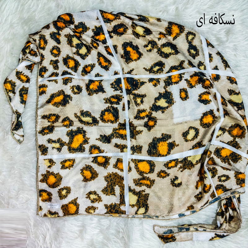 روسری زنانه مدل پلنگی کد 33524