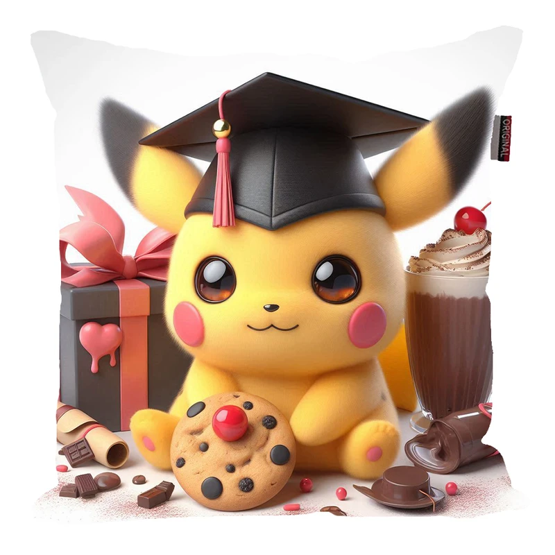 کوسن کودک پاد آفرین مدل پیکاچو طرح دانشجو و دانش اموز کد 460